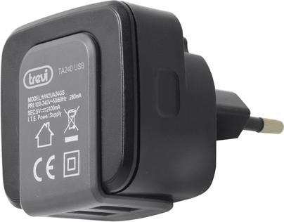 Produktbild Trevi TA 240 USB 2400 mA 2xUSB POWER SUPPLY
