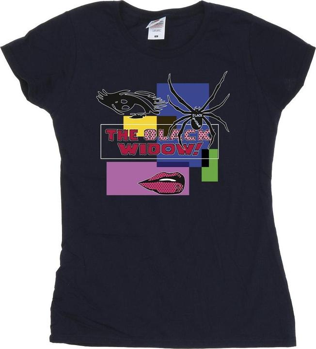 Black Widow Pop Art TShirt