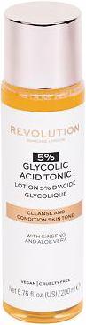 Actual product image Makeup Revolution Skincare 5% Glycolic Acid Tonic (Tonic water, 200 ml)