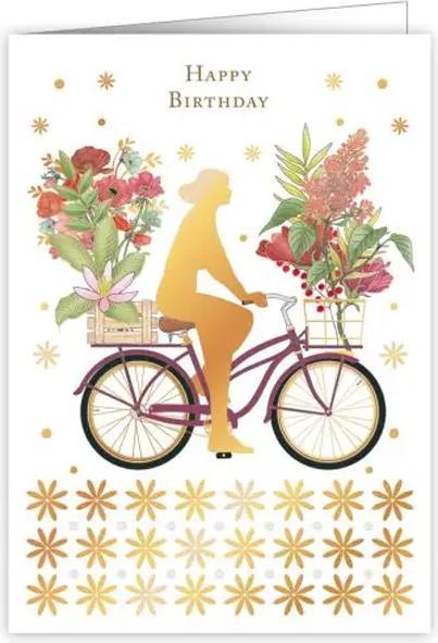 Produktbild Quire Geburtstagskarte Happy Birthday Fahrrad (1 Stk.)