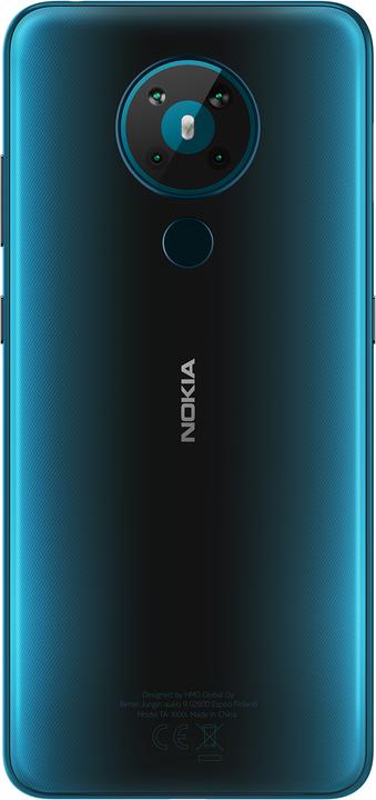Actual product image Nokia 5.3 (64 GB, Cyan, 6.55", Dual SIM, 13 Mpx, 4G)