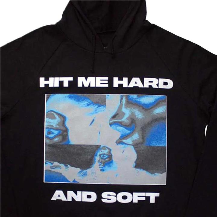 Produktbild Billie Eilish Hit Me Hard And Soft Negative Kapuzenpullover Zum Überziehen (L)