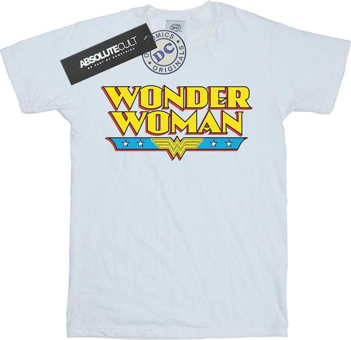 Wonder Woman Text Logo TShirt (XL)