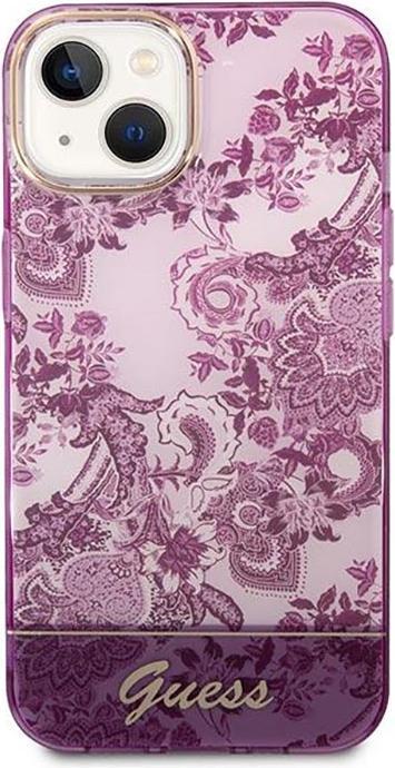 Produktbild Guess GUHCP14MHGPLHF iPhone 14 Plus 6,7" fuksja/fuschia hardcase Porcelain Collection (Apple iPhone 14 Plus)
