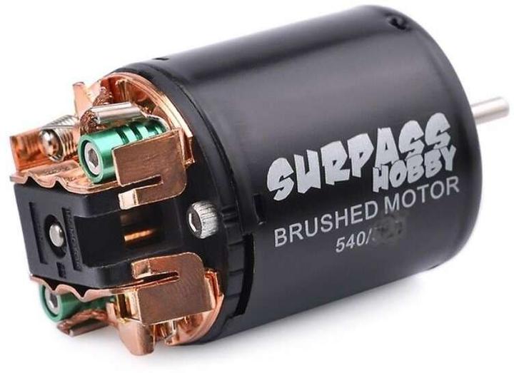 Surpass Hobby Brushed Motor Surpass 540 55T 3-Slot, 8700 RPM