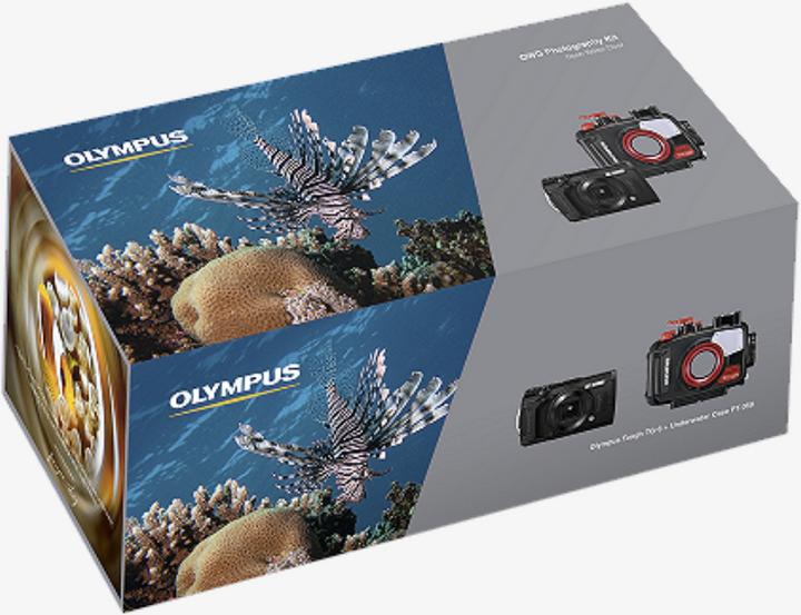 Image du produit Olympus Tough TG-6 Open Water Diver Kit (25 - 100 mm, 12 Mpx, 1/2,3'')