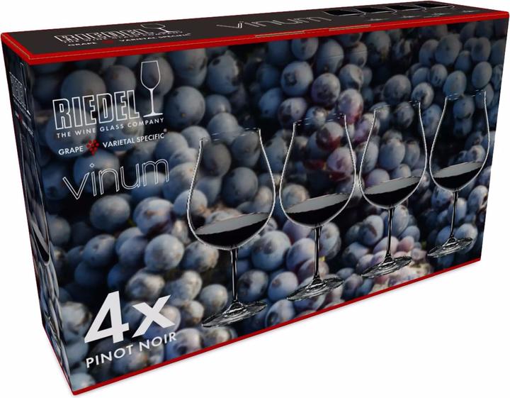 Produktbild Riedel Weinglas Burgunder Set VINUM (70 cl, 4 Gläser, Rotweingläser)