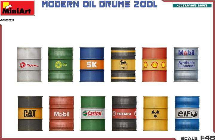 Actual product image 1:48 Oil drums 200L Modern (21)