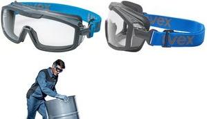 Actual product image Uvex Safety Full view goggles i-guard+ colourless sv exc