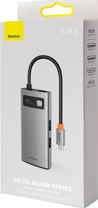 Produktbild Baseus Gleam Series 4-in-1 (USB-C, 1 Ports)