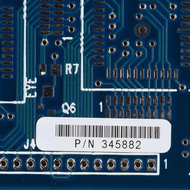Actual product image Brady THT-49-727-10, Polyimide, White, Glossy, 22.86 x 6.35 mm, Permanent (10000 E.)