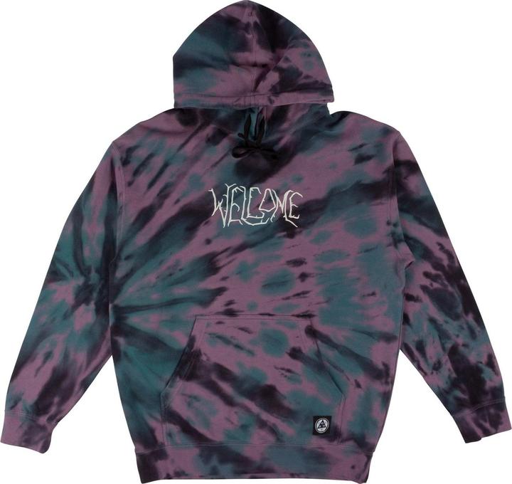 Actual product image Welcome Exner Tie-Dye Pullover Hoody (S)