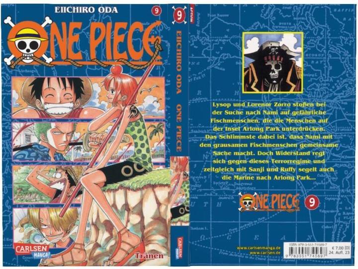 Produktbild One Piece, Band 9 (Deutsch, Eiichiro Oda, 2001)