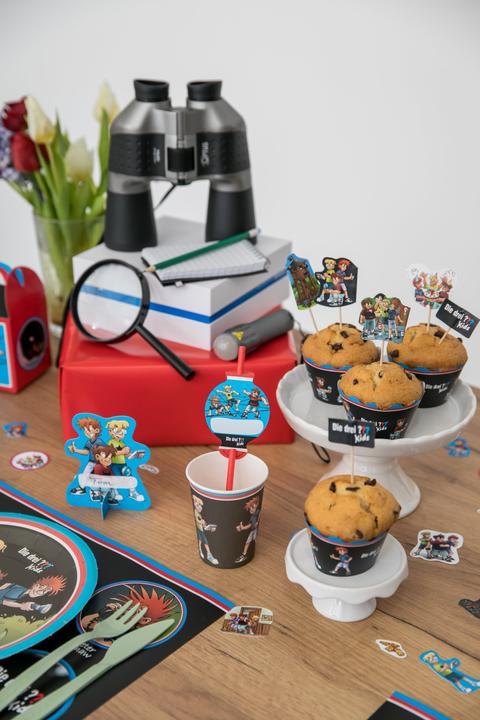 Produktbild DH-Konzept Die drei Fragezeichen Kids Partygeschenk Mal und Rätselheft