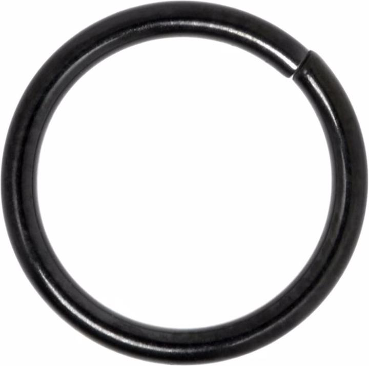 Bijouteria Nasenring (PVD Beschichtung (schwarz), Chirurgenstahl 316L)