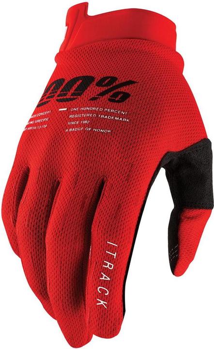 Produktbild 100% Handschuhe iTrack rot XL (XL)
