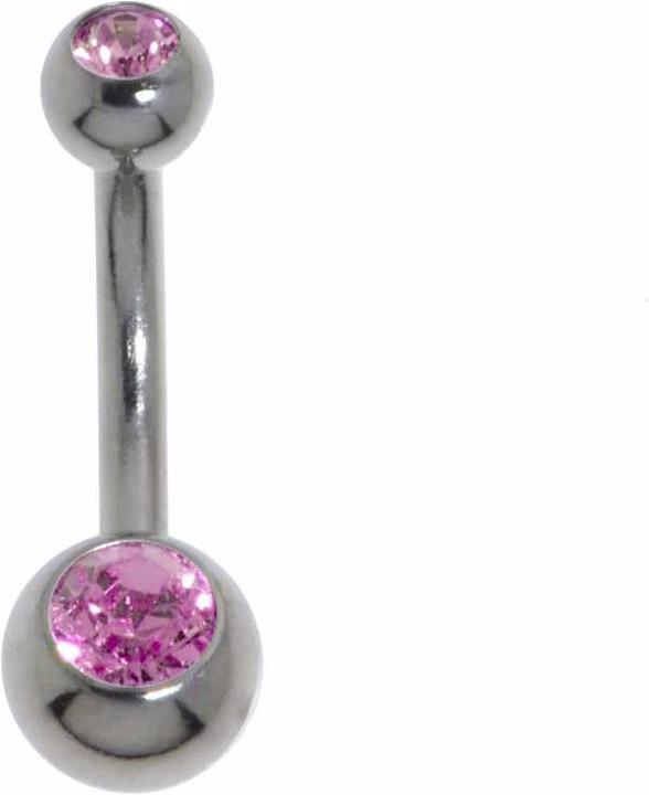 Image du produit Bijouteria Piercing nombril (Acier chirurgical 316L, Cristallin)