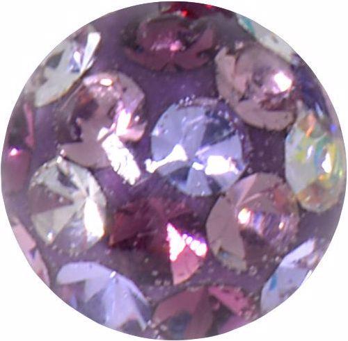 Image du produit Bijouteria Embout de piercing (Acier chirurgical 316L, Résine époxy, Cristallin)
