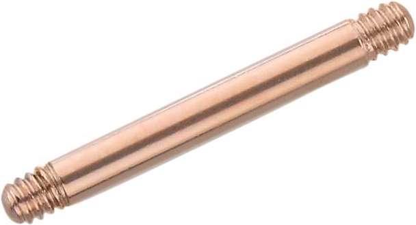 Bijouteria Piercingstab (Chirurgenstahl 316L, PVD Beschichtung (goldfarbig))