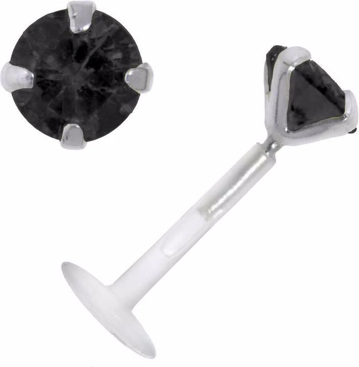 Immagine prodotto Bijouteria Piercing (Bioplastica, Argento 925, Zirconia)