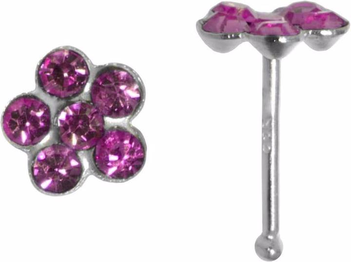 Bijouteria Nasenpiercing (Kristall, Silber 925)