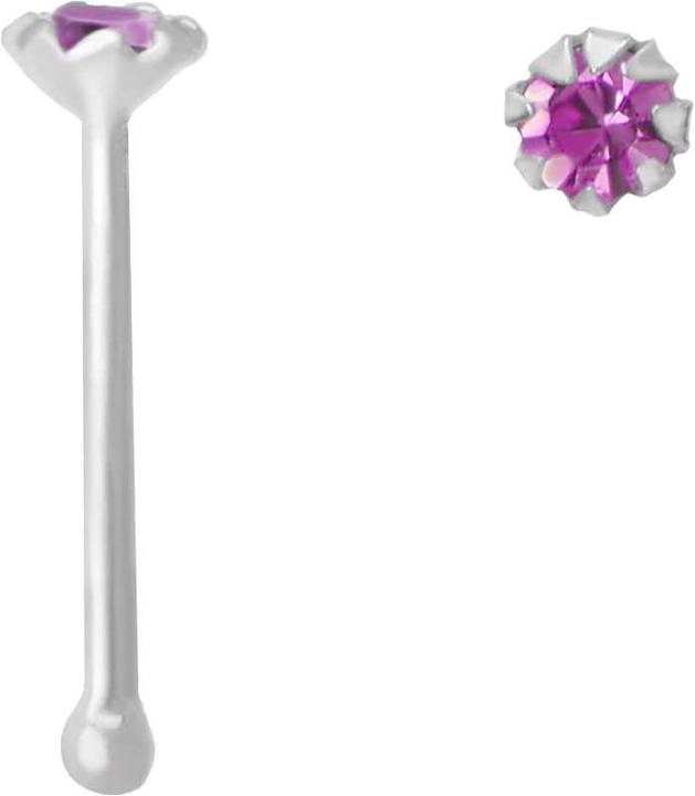 Bijouteria Nasenpiercing (Kristall, Silber 925)