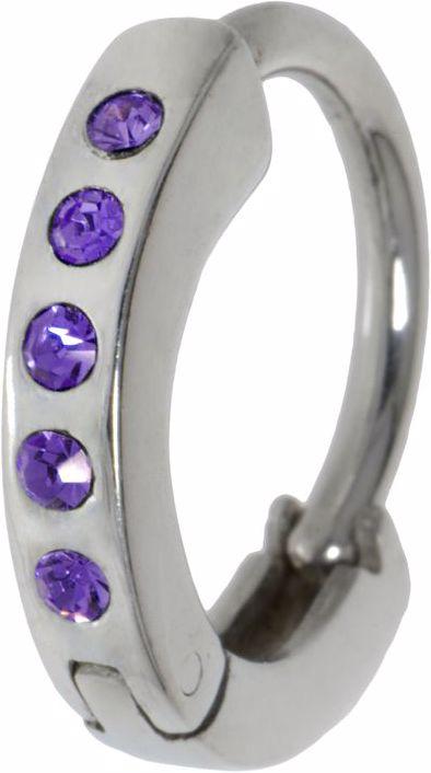 Bijouteria Bauchpiercing (Silber 925, Chirurgenstahl 316L, Kristall)