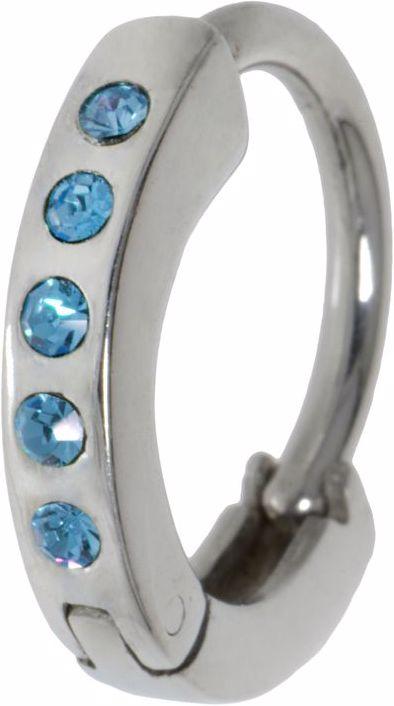 Bijouteria Bauchpiercing (Silber 925, Chirurgenstahl 316L, Kristall)