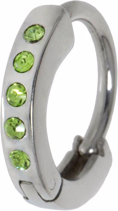 Produktbild Bijouteria Bauchpiercing (Chirurgenstahl 316L, Kristall, Silber 925)
