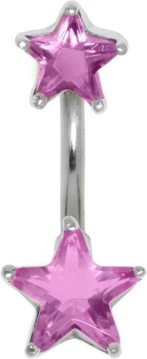 Immagine prodotto Bijouteria Piercing ventre (Acciaio chirurgico 316L, Vetro (di orologio), Argento 925)