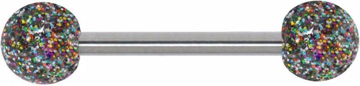 Bijouteria Zungenpiercing (Acrylglas, Chirurgenstahl 316L)