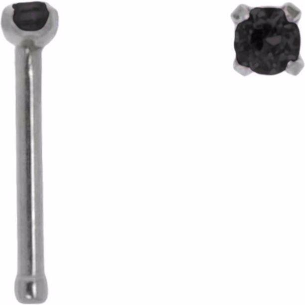 Bijouteria Nasenpiercing (Chirurgenstahl 316L, Kristall)