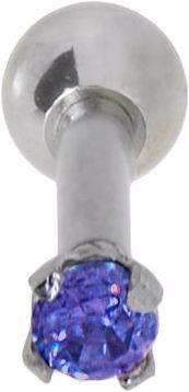 Bijouteria Ohrpiercing (Chirurgenstahl 316L, Kristall)