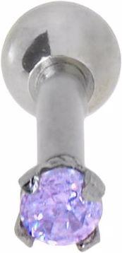 Bijouteria Ohrpiercing (Chirurgenstahl 316L, Kristall)