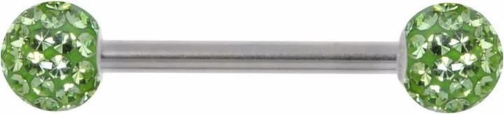 Bijouteria Brustpiercing (Kristall, Chirurgenstahl 316L, Epoxiharz)