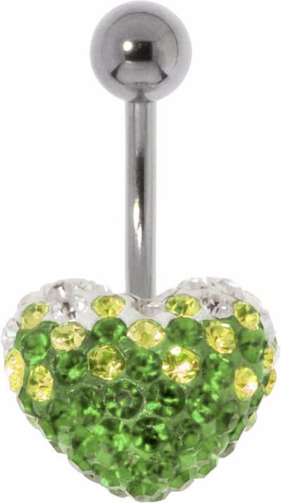 Image du produit Bijouteria Piercing nombril (Acier chirurgical 316L, Cristallin)