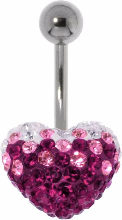 Produktbild Bijouteria Bauchpiercing (Chirurgenstahl 316L, Kristall)
