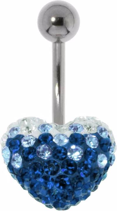 Image du produit Bijouteria Piercing nombril (Acier chirurgical 316L, Cristallin)