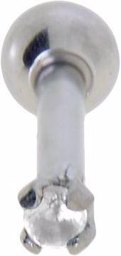 Bijouteria Ohrpiercing (Chirurgenstahl 316L, Zirkonia)