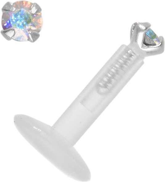 Bijouteria Piercing (Premium Kristall, Bioplast, Silber 925)