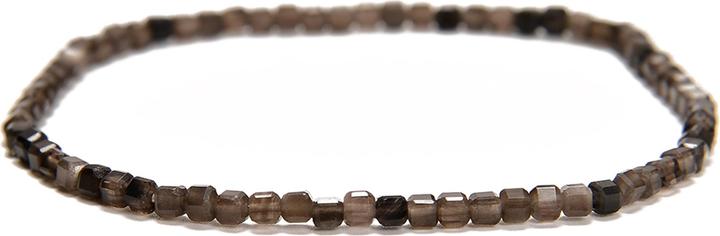 Leyda Silber Obsidian Armband (Farbstein)