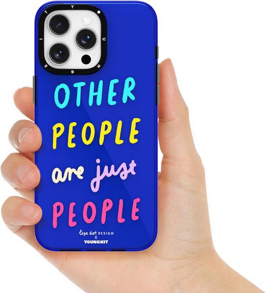 Image du produit Youngkit Coque @LisadotDesign Positive Quotes Case Let the Devil know (Apple iPhone 15)