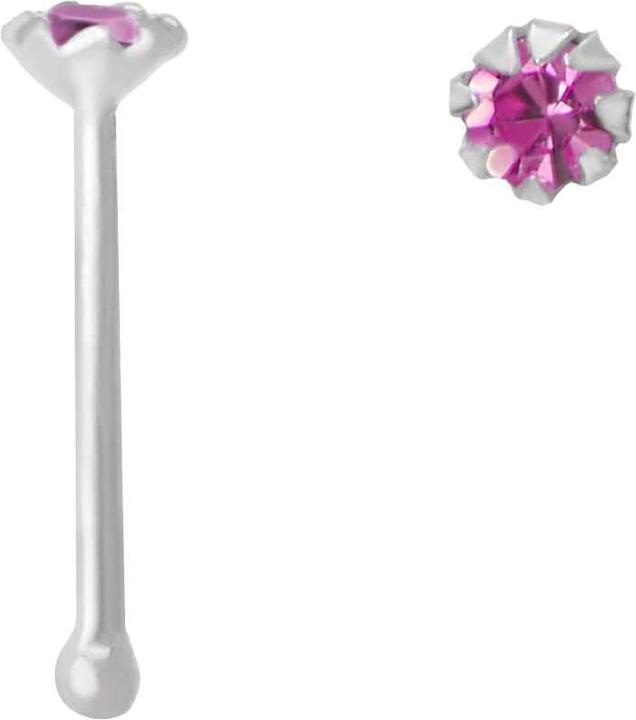 Bijouteria Nasenpiercing (Kristall, Silber 925)
