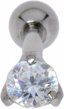Immagine prodotto Bijouteria Piercing orecchio (Acciaio chirurgico 316L, Zirconia)