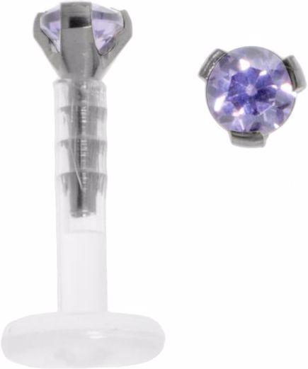 Bijouteria Piercingstab (Bioplast, Kristall, Titan)
