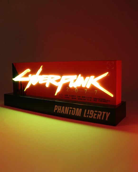 Image du produit Neamedia Cyberpunk Edgerunner lampe LED Phantom Edition 22 cm