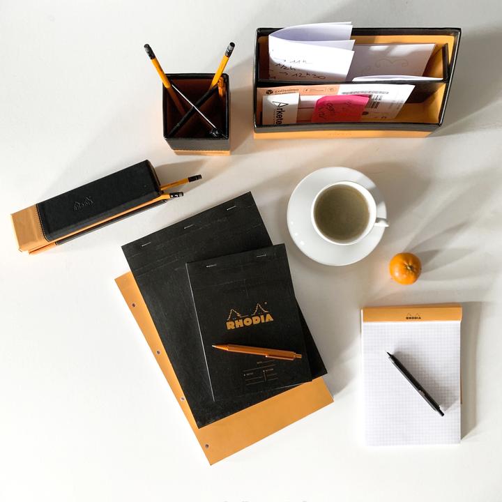 Image du produit Rhodia Blocs agrafés 80 g Basics (A4, Quadrillé, Couverture souple)