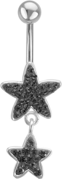 Image du produit Bijouteria Piercing nombril (Acier chirurgical 316L, Cristallin)