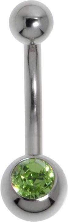 Image du produit Bijouteria Piercing nombril (Acier chirurgical 316L, Cristallin)