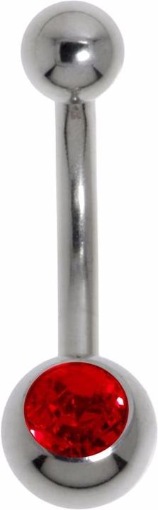 Image du produit Bijouteria Piercing nombril (Acier chirurgical 316L, Cristallin)